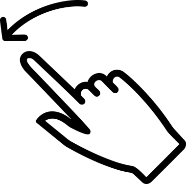 Web, Uygulama, UI / UX, Mobil Arayüz, Akıllı Teknoloji Tasarımı, Dijital Markalaşma, Kullanıcı Etkileşimi Sembolü ve Temiz Tek Renk Biçiminde Modern Grafik Elementi içeren PNG Biçimli El Simgesi Logosu