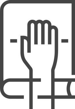 Web, Uygulama, UI / UX, Mobil Arayüz, Akıllı Teknoloji Tasarımı, Dijital Markalaşma, Kullanıcı Etkileşimi Sembolü ve Temiz Tek Renk Biçiminde Modern Grafik Elementi içeren PNG Biçimli El Simgesi Logosu