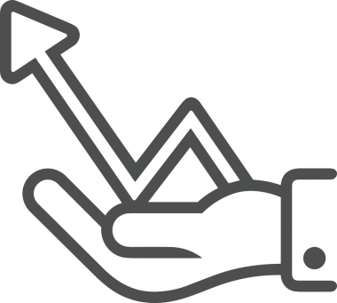 Web, Uygulama, UI / UX, Mobil Arayüz, Akıllı Teknoloji Tasarımı, Dijital Markalaşma, Kullanıcı Etkileşimi Sembolü ve Temiz Tek Renk Biçiminde Modern Grafik Elementi içeren PNG Biçimli El Simgesi Logosu