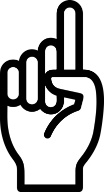 Web, Uygulama, UI / UX, Mobil Arayüz, Akıllı Teknoloji Tasarımı, Dijital Markalaşma, Kullanıcı Etkileşimi Sembolü ve Temiz Tek Renk Biçiminde Modern Grafik Elementi içeren PNG Biçimli El Simgesi Logosu