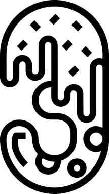 Web, Uygulama, UI / UX, Mobil Arayüz, Akıllı Teknoloji Tasarımı, Dijital Markalaşma, Kullanıcı Etkileşimi Sembolü ve Temiz Tek Renk Biçiminde Modern Grafik Elementi içeren PNG Biçimli El Simgesi Logosu