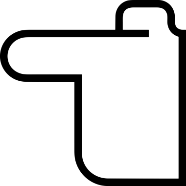 Web, Uygulama, UI / UX, Mobil Arayüz, Akıllı Teknoloji Tasarımı, Dijital Markalaşma, Kullanıcı Etkileşimi Sembolü ve Temiz Tek Renk Biçiminde Modern Grafik Elementi içeren PNG Biçimli El Simgesi Logosu