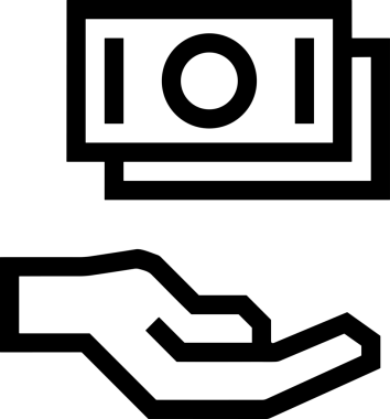 Web, Uygulama, UI / UX, Mobil Arayüz, Akıllı Teknoloji Tasarımı, Dijital Markalaşma, Kullanıcı Etkileşimi Sembolü ve Temiz Tek Renk Biçiminde Modern Grafik Elementi içeren PNG Biçimli El Simgesi Logosu