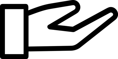 Web, Uygulama, UI / UX, Mobil Arayüz, Akıllı Teknoloji Tasarımı, Dijital Markalaşma, Kullanıcı Etkileşimi Sembolü ve Temiz Tek Renk Biçiminde Modern Grafik Elementi içeren PNG Biçimli El Simgesi Logosu