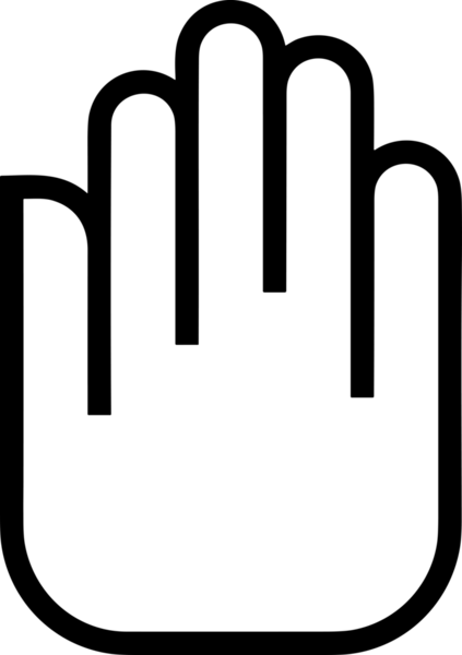 Web, Uygulama, UI / UX, Mobil Arayüz, Akıllı Teknoloji Tasarımı, Dijital Markalaşma, Kullanıcı Etkileşimi Sembolü ve Temiz Tek Renk Biçiminde Modern Grafik Elementi içeren PNG Biçimli El Simgesi Logosu