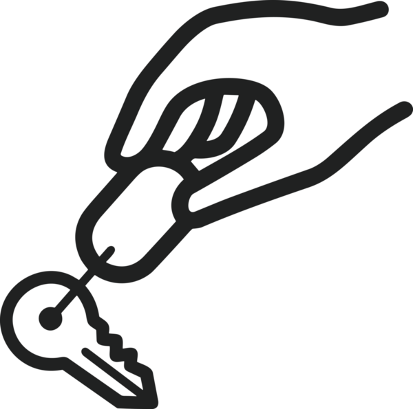 Web, Uygulama, UI / UX, Mobil Arayüz, Akıllı Teknoloji Tasarımı, Dijital Markalaşma, Kullanıcı Etkileşimi Sembolü ve Temiz Tek Renk Biçiminde Modern Grafik Elementi içeren PNG Biçimli El Simgesi Logosu