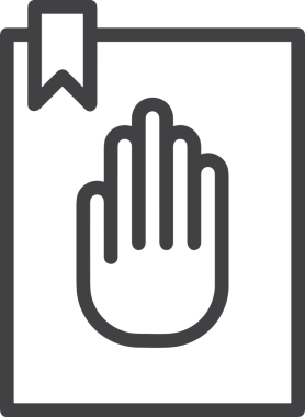 Web, Uygulama, UI / UX, Mobil Arayüz, Akıllı Teknoloji Tasarımı, Dijital Markalaşma, Kullanıcı Etkileşimi Sembolü ve Temiz Tek Renk Biçiminde Modern Grafik Elementi içeren PNG Biçimli El Simgesi Logosu