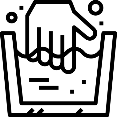 Web, Uygulama, UI / UX, Mobil Arayüz, Akıllı Teknoloji Tasarımı, Dijital Markalaşma, Kullanıcı Etkileşimi Sembolü ve Temiz Tek Renk Biçiminde Modern Grafik Elementi içeren PNG Biçimli El Simgesi Logosu