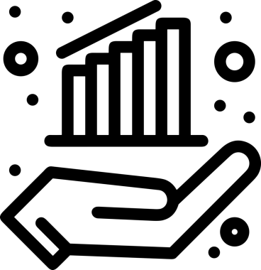 Web, Uygulama, UI / UX, Mobil Arayüz, Akıllı Teknoloji Tasarımı, Dijital Markalaşma, Kullanıcı Etkileşimi Sembolü ve Temiz Tek Renk Biçiminde Modern Grafik Elementi içeren PNG Biçimli El Simgesi Logosu