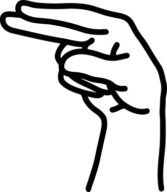 Web, Uygulama, UI / UX, Mobil Arayüz, Akıllı Teknoloji Tasarımı, Dijital Markalaşma, Kullanıcı Etkileşimi Sembolü ve Temiz Tek Renk Biçiminde Modern Grafik Elementi içeren PNG Biçimli El Simgesi Logosu