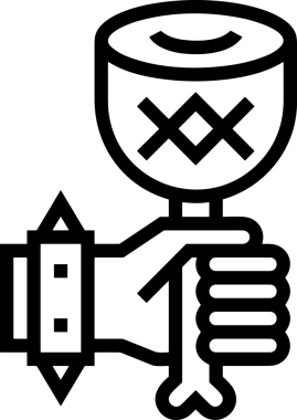 Web, Uygulama, UI / UX, Mobil Arayüz, Akıllı Teknoloji Tasarımı, Dijital Markalaşma, Kullanıcı Etkileşimi Sembolü ve Temiz Tek Renk Biçiminde Modern Grafik Elementi içeren PNG Biçimli El Simgesi Logosu