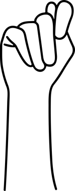 Web, Uygulama, UI / UX, Mobil Arayüz, Akıllı Teknoloji Tasarımı, Dijital Markalaşma, Kullanıcı Etkileşimi Sembolü ve Temiz Tek Renk Biçiminde Modern Grafik Elementi içeren PNG Biçimli El Simgesi Logosu