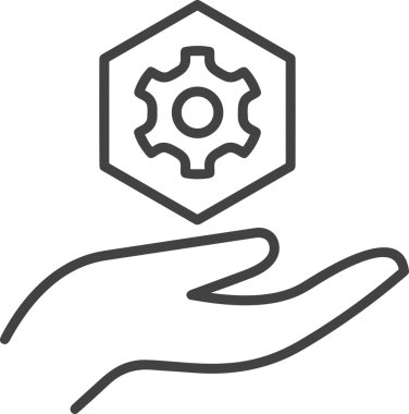 Web, Uygulama, UI / UX, Mobil Arayüz, Akıllı Teknoloji Tasarımı, Dijital Markalaşma, Kullanıcı Etkileşimi Sembolü ve Temiz Tek Renk Biçiminde Modern Grafik Elementi içeren PNG Biçimli El Simgesi Logosu