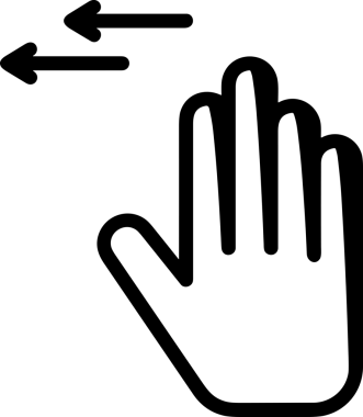 Web, Uygulama, UI / UX, Mobil Arayüz, Akıllı Teknoloji Tasarımı, Dijital Markalaşma, Kullanıcı Etkileşimi Sembolü ve Temiz Tek Renk Biçiminde Modern Grafik Elementi içeren PNG Biçimli El Simgesi Logosu