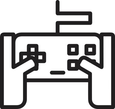 Web, Uygulama, UI / UX, Mobil Arayüz, Akıllı Teknoloji Tasarımı, Dijital Markalaşma, Kullanıcı Etkileşimi Sembolü ve Temiz Tek Renk Biçiminde Modern Grafik Elementi içeren PNG Biçimli El Simgesi Logosu