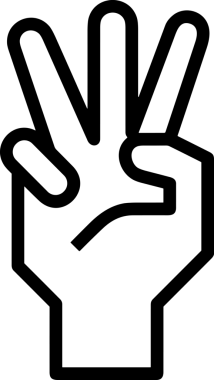 Web, Uygulama, UI / UX, Mobil Arayüz, Akıllı Teknoloji Tasarımı, Dijital Markalaşma, Kullanıcı Etkileşimi Sembolü ve Temiz Tek Renk Biçiminde Modern Grafik Elementi içeren PNG Biçimli El Simgesi Logosu