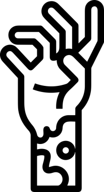 Web, Uygulama, UI / UX, Mobil Arayüz, Akıllı Teknoloji Tasarımı, Dijital Markalaşma, Kullanıcı Etkileşimi Sembolü ve Temiz Tek Renk Biçiminde Modern Grafik Elementi içeren PNG Biçimli El Simgesi Logosu