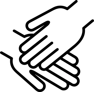 Web, Uygulama, UI / UX, Mobil Arayüz, Akıllı Teknoloji Tasarımı, Dijital Markalaşma, Kullanıcı Etkileşimi Sembolü ve Temiz Tek Renk Biçiminde Modern Grafik Elementi içeren PNG Biçimli El Simgesi Logosu