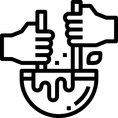 Web, Uygulama, UI / UX, Mobil Arayüz, Akıllı Teknoloji Tasarımı, Dijital Markalaşma, Kullanıcı Etkileşimi Sembolü ve Temiz Tek Renk Biçiminde Modern Grafik Elementi içeren PNG Biçimli El Simgesi Logosu