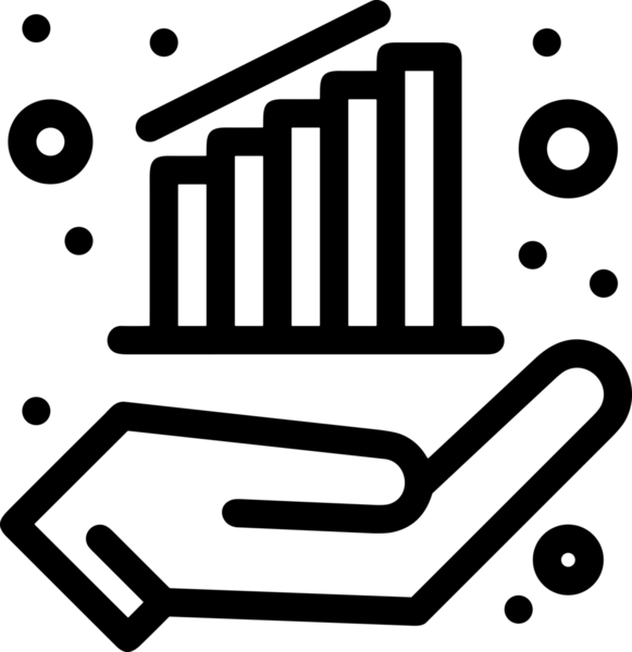 Web, Uygulama, UI / UX, Mobil Arayüz, Akıllı Teknoloji Tasarımı, Dijital Markalaşma, Kullanıcı Etkileşimi Sembolü ve Temiz Tek Renk Biçiminde Modern Grafik Elementi içeren PNG Biçimli El Simgesi Logosu