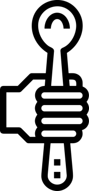 Web, Uygulama, UI / UX, Mobil Arayüz, Akıllı Teknoloji Tasarımı, Dijital Markalaşma, Kullanıcı Etkileşimi Sembolü ve Temiz Tek Renk Biçiminde Modern Grafik Elementi içeren PNG Biçimli El Simgesi Logosu