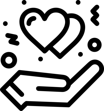 Web, Uygulama, UI / UX, Mobil Arayüz, Akıllı Teknoloji Tasarımı, Dijital Markalaşma, Kullanıcı Etkileşimi Sembolü ve Temiz Tek Renk Biçiminde Modern Grafik Elementi içeren PNG Biçimli El Simgesi Logosu