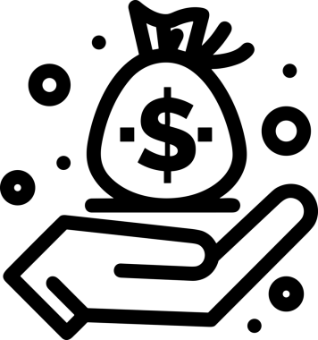 Web, Uygulama, UI / UX, Mobil Arayüz, Akıllı Teknoloji Tasarımı, Dijital Markalaşma, Kullanıcı Etkileşimi Sembolü ve Temiz Tek Renk Biçiminde Modern Grafik Elementi içeren PNG Biçimli El Simgesi Logosu