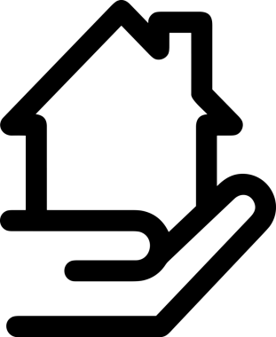 Web, Uygulama, UI / UX, Mobil Arayüz, Akıllı Teknoloji Tasarımı, Dijital Markalaşma, Kullanıcı Etkileşimi Sembolü ve Temiz Tek Renk Biçiminde Modern Grafik Elementi içeren PNG Biçimli El Simgesi Logosu