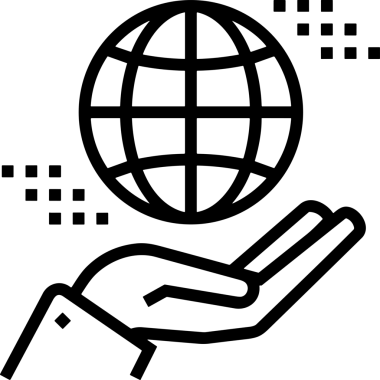 Web, Uygulama, UI / UX, Mobil Arayüz, Akıllı Teknoloji Tasarımı, Dijital Markalaşma, Kullanıcı Etkileşimi Sembolü ve Temiz Tek Renk Biçiminde Modern Grafik Elementi içeren PNG Biçimli El Simgesi Logosu