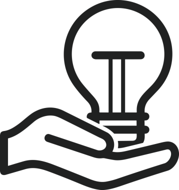 Web, Uygulama, UI / UX, Mobil Arayüz, Akıllı Teknoloji Tasarımı, Dijital Markalaşma, Kullanıcı Etkileşimi Sembolü ve Temiz Tek Renk Biçiminde Modern Grafik Elementi içeren PNG Biçimli El Simgesi Logosu