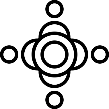 Web, Uygulama, UI / UX, Mobil Arayüz, Akıllı Teknoloji Tasarımı, Dijital Markalaşma, Kullanıcı Etkileşimi Sembolü ve Temiz Tek Renk Biçiminde Modern Grafik Elementi içeren PNG Biçimli El Simgesi Logosu