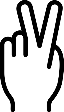 Web, Uygulama, UI / UX, Mobil Arayüz, Akıllı Teknoloji Tasarımı, Dijital Markalaşma, Kullanıcı Etkileşimi Sembolü ve Temiz Tek Renk Biçiminde Modern Grafik Elementi içeren PNG Biçimli El Simgesi Logosu