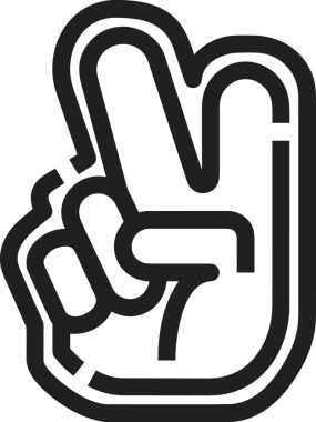 Web, Uygulama, UI / UX, Mobil Arayüz, Akıllı Teknoloji Tasarımı, Dijital Markalaşma, Kullanıcı Etkileşimi Sembolü ve Temiz Tek Renk Biçiminde Modern Grafik Elementi içeren PNG Biçimli El Simgesi Logosu