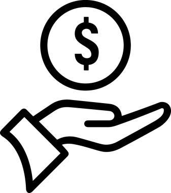 Web, Uygulama, UI / UX, Mobil Arayüz, Akıllı Teknoloji Tasarımı, Dijital Markalaşma, Kullanıcı Etkileşimi Sembolü ve Temiz Tek Renk Biçiminde Modern Grafik Elementi içeren PNG Biçimli El Simgesi Logosu