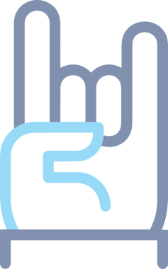 Web, Uygulama, UI / UX, Mobil Arayüz, Akıllı Teknoloji Tasarımı, Dijital Markalaşma, Kullanıcı Etkileşimi Sembolü ve Temiz Tek Renk Biçiminde Modern Grafik Elementi içeren PNG Biçimli El Simgesi Logosu