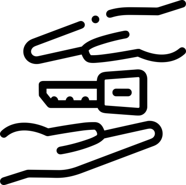Web, Uygulama, UI / UX, Mobil Arayüz, Akıllı Teknoloji Tasarımı, Dijital Markalaşma, Kullanıcı Etkileşimi Sembolü ve Temiz Tek Renk Biçiminde Modern Grafik Elementi içeren PNG Biçimli El Simgesi Logosu
