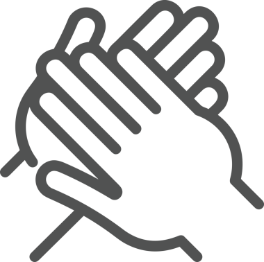 Web, Uygulama, UI / UX, Mobil Arayüz, Akıllı Teknoloji Tasarımı, Dijital Markalaşma, Kullanıcı Etkileşimi Sembolü ve Temiz Tek Renk Biçiminde Modern Grafik Elementi içeren PNG Biçimli El Simgesi Logosu