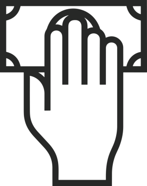 Web, Uygulama, UI / UX, Mobil Arayüz, Akıllı Teknoloji Tasarımı, Dijital Markalaşma, Kullanıcı Etkileşimi Sembolü ve Temiz Tek Renk Biçiminde Modern Grafik Elementi içeren PNG Biçimli El Simgesi Logosu