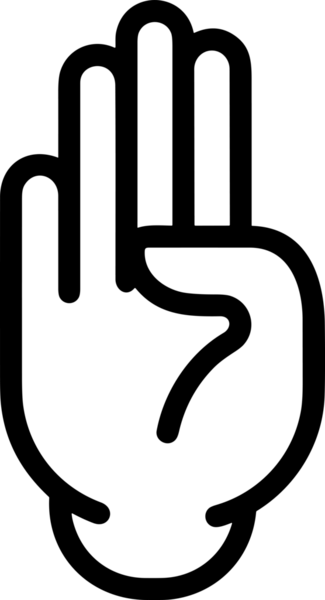 Web, Uygulama, UI / UX, Mobil Arayüz, Akıllı Teknoloji Tasarımı, Dijital Markalaşma, Kullanıcı Etkileşimi Sembolü ve Temiz Tek Renk Biçiminde Modern Grafik Elementi içeren PNG Biçimli El Simgesi Logosu