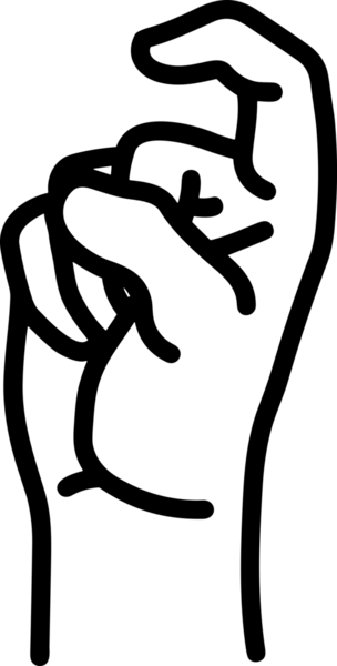 Web, Uygulama, UI / UX, Mobil Arayüz, Akıllı Teknoloji Tasarımı, Dijital Markalaşma, Kullanıcı Etkileşimi Sembolü ve Temiz Tek Renk Biçiminde Modern Grafik Elementi içeren PNG Biçimli El Simgesi Logosu