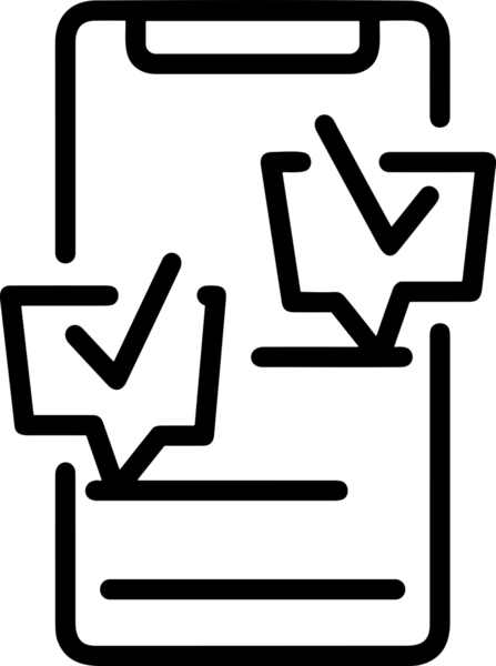 Web, Uygulama, UI / UX, Mobil Arayüz, Akıllı Teknoloji Tasarımı, Dijital Markalaşma, Kullanıcı Etkileşimi Sembolü ve Temiz Tek Renk Biçiminde Modern Grafik Elementi içeren PNG Biçimli El Simgesi Logosu