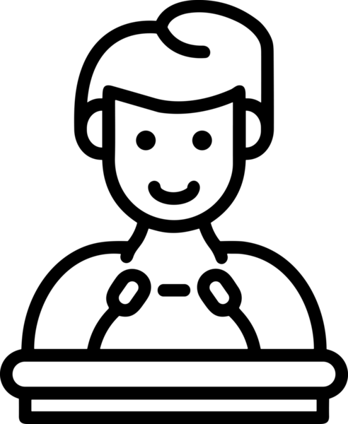 Web, Uygulama, UI / UX, Mobil Arayüz, Akıllı Teknoloji Tasarımı, Dijital Markalaşma, Kullanıcı Etkileşimi Sembolü ve Temiz Tek Renk Biçiminde Modern Grafik Elementi içeren PNG Biçimli El Simgesi Logosu