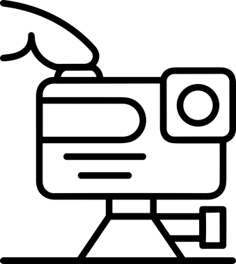 Web, Uygulama, UI / UX, Mobil Arayüz, Akıllı Teknoloji Tasarımı, Dijital Markalaşma, Kullanıcı Etkileşimi Sembolü ve Temiz Tek Renk Biçiminde Modern Grafik Elementi içeren PNG Biçimli El Simgesi Logosu