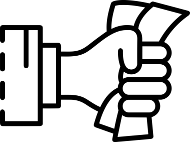 Web, Uygulama, UI / UX, Mobil Arayüz, Akıllı Teknoloji Tasarımı, Dijital Markalaşma, Kullanıcı Etkileşimi Sembolü ve Temiz Tek Renk Biçiminde Modern Grafik Elementi içeren PNG Biçimli El Simgesi Logosu