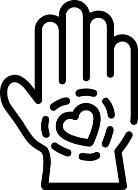 Web, Uygulama, UI / UX, Mobil Arayüz, Akıllı Teknoloji Tasarımı, Dijital Markalaşma, Kullanıcı Etkileşimi Sembolü ve Temiz Tek Renk Biçiminde Modern Grafik Elementi içeren PNG Biçimli El Simgesi Logosu