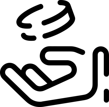 Web, Uygulama, UI / UX, Mobil Arayüz, Akıllı Teknoloji Tasarımı, Dijital Markalaşma, Kullanıcı Etkileşimi Sembolü ve Temiz Tek Renk Biçiminde Modern Grafik Elementi içeren PNG Biçimli El Simgesi Logosu