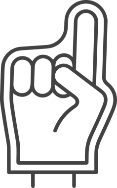 Web, Uygulama, UI / UX, Mobil Arayüz, Akıllı Teknoloji Tasarımı, Dijital Markalaşma, Kullanıcı Etkileşimi Sembolü ve Temiz Tek Renk Biçiminde Modern Grafik Elementi içeren PNG Biçimli El Simgesi Logosu