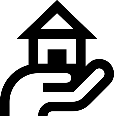 Web, Uygulama, UI / UX, Mobil Arayüz, Akıllı Teknoloji Tasarımı, Dijital Markalaşma, Kullanıcı Etkileşimi Sembolü ve Temiz Tek Renk Biçiminde Modern Grafik Elementi içeren PNG Biçimli El Simgesi Logosu