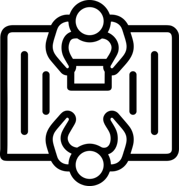 Web, Uygulama, UI / UX, Mobil Arayüz, Akıllı Teknoloji Tasarımı, Dijital Markalaşma, Kullanıcı Etkileşimi Sembolü ve Temiz Tek Renk Biçiminde Modern Grafik Elementi içeren PNG Biçimli El Simgesi Logosu