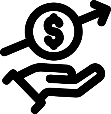 Web, Uygulama, UI / UX, Mobil Arayüz, Akıllı Teknoloji Tasarımı, Dijital Markalaşma, Kullanıcı Etkileşimi Sembolü ve Temiz Tek Renk Biçiminde Modern Grafik Elementi içeren PNG Biçimli El Simgesi Logosu